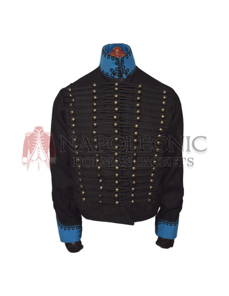 Brunswick Death Officer Hussar Military Jacket