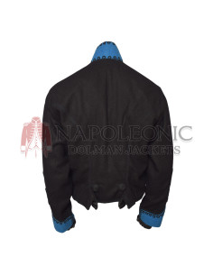 Brunswick Death Officer Hussar Military Jacket 2