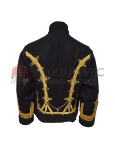 Black Pelisse Lieutenant 7th Hussar Jacket 2