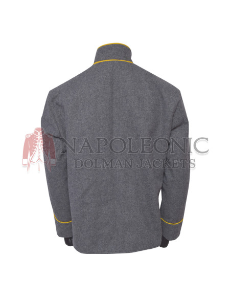CS Cavalry Piping Collar & Cuff Sack Coat