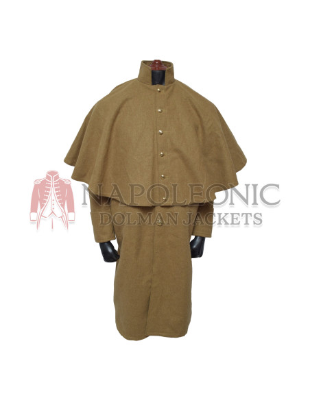 Butternut Civil War Greatcoat