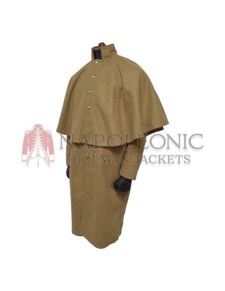 Butternut Civil War Greatcoat