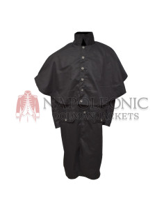Black Duster Foot Pattern Greatcoat