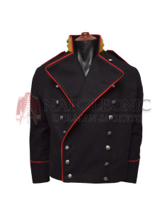 Michael Jackson Red Trimming Military Jacket