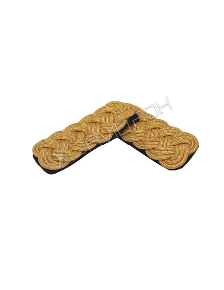 Golden Braided Cord Epaulettes