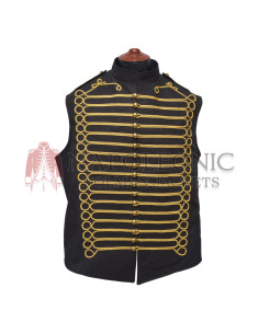 Men's Military Hussar Sleeveless Vest Jacket