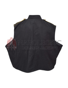 Men's Military Hussar Sleeveless Vest Jacket 2