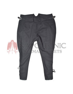 WW2 German Elite Black Gabardine Breeches Trouser 2