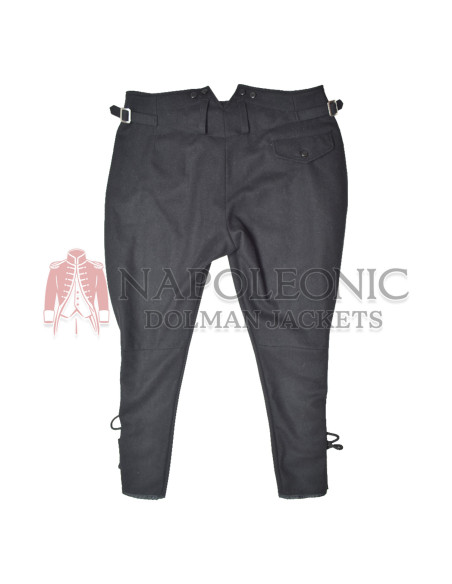 WW2 German Elite Black Gabardine Breeches Trouser