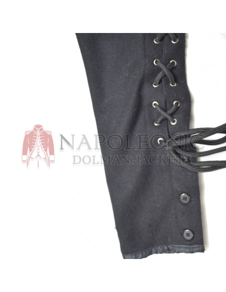 WW2 German Elite Black Gabardine Breeches Trouser