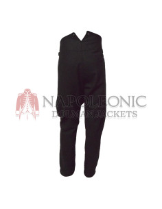 WWII German Allgemeine SS Black Wool Breeches 2