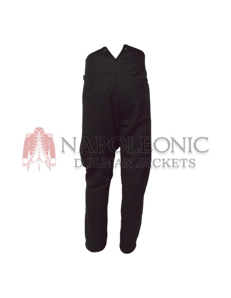 WWII German Allgemeine SS Black Wool Breeches