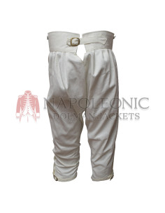 British 1803c Short Leg Off White Cotton Trouser 2