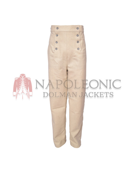 Steampunk Victorian Architect Men Khaki Trousers