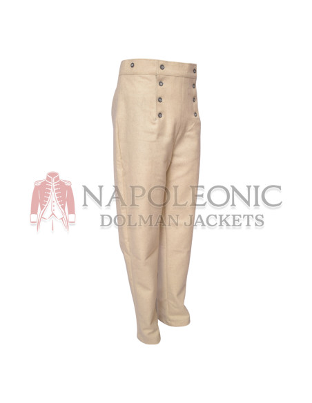 Steampunk Victorian Architect Men Khaki Trousers