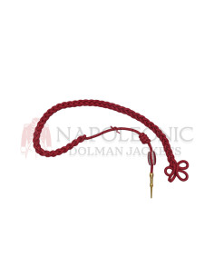 Interwoven Red Shoulder Cord Aiguillette