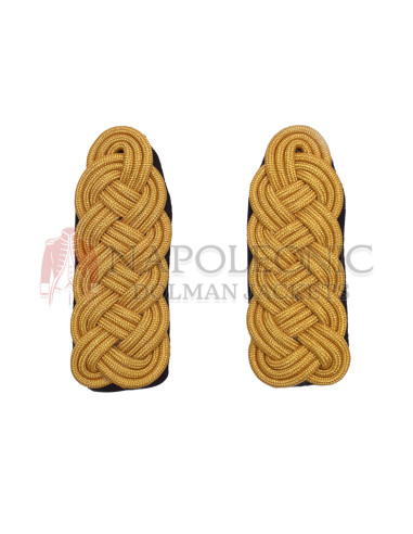 Golden Braided Cord Epaulettes
