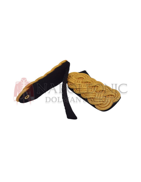 Golden Braided Cord Epaulettes
