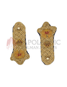 US Army Shoulder Boards Military Rank Epaulettes
