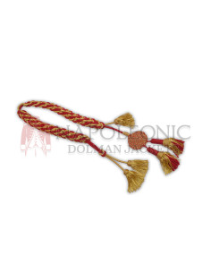 British Gold and Red Tassel Shako Cord 2