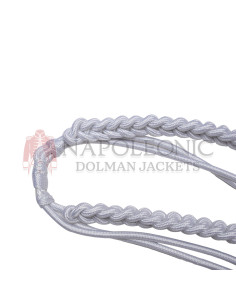 British Officer Military White Aiguillette 2