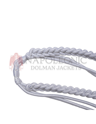 British Officer Military White Aiguillette