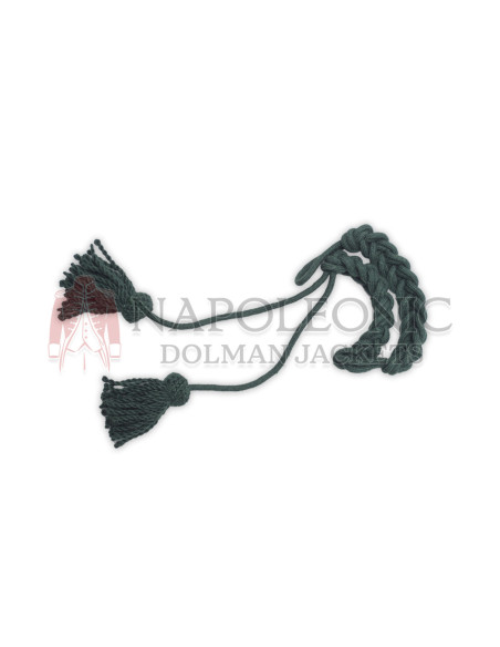 British Military Officer Green Aiguillette Cord