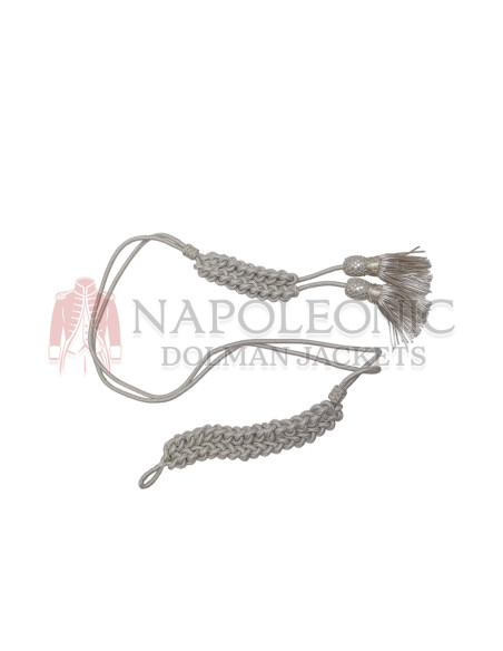 Silver Cord 56 Inches Aiguillette
