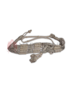 Silver Hussar General Barrel Sash with Silver Ropes 2