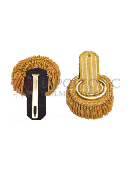 Gold Moon Bullion Shoulder Epaulettes