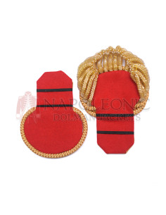 Gold Bullion Hand Embroidery Officer Epaulettes 2