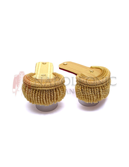 Star Gold Bullion Shoulder Epaulette Pair