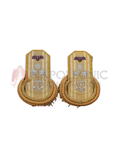 Gold Bullion Shoulder Epaulette Star Pair