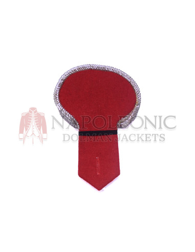 Silver Bullion Shoulder Epaulettes