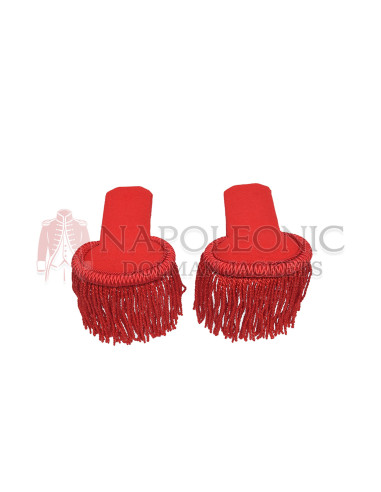 Marching Band Shoulder Red Epaulette Board