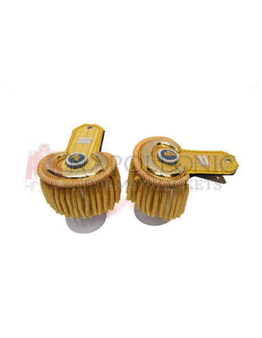 Opulent Gold Bullion Epaulette with Fringes
