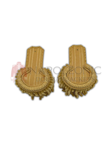 Gold Bullion Officer Shoulder Epaulettes