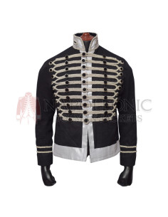 Wedding Notched Lapel Vintage Hussar Jacket