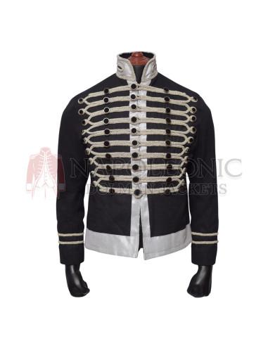 Wedding Notched Lapel Vintage Hussar Jacket