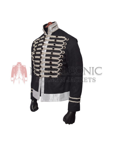 Wedding Notched Lapel Vintage Hussar Jacket