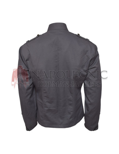 Women Roses Steampunk Fitted Military Jacket