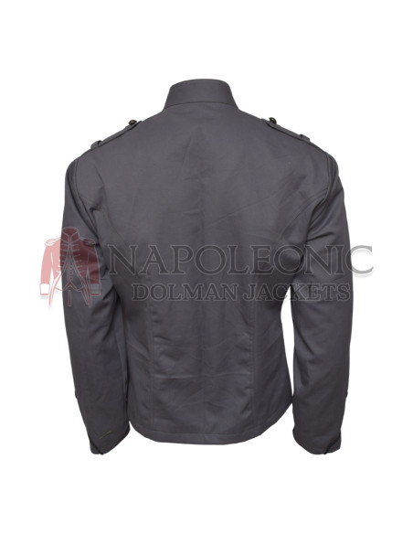 Women Roses Steampunk Fitted Military Jacket