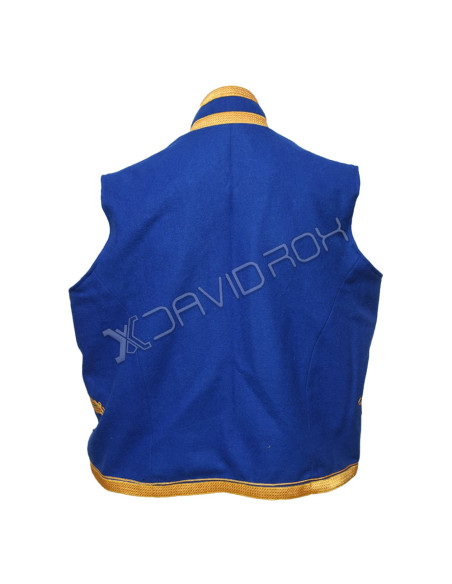 Blue Wool Hussar Dolman Waistcoat