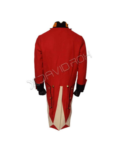Red Coat Long Tails German Army Uniform