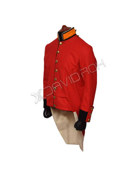 Red Coat Long Tails German Army Uniform