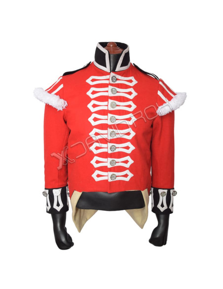 Meticulously crafted to replicate the military fashion of the late 18t