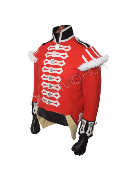 Meticulously crafted to replicate the military fashion of the late 18t