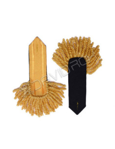 Board Officer Gold Bullion Epaulettes Heavy Fringe 2