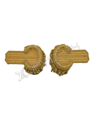Gold Bullion Officer Shoulder Epaulettes