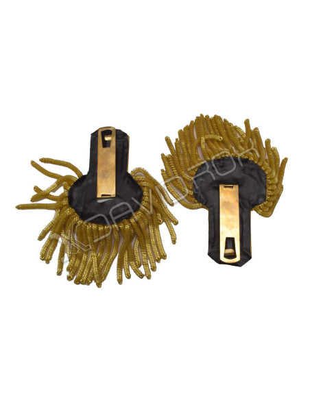 Gold Bullion Officer Shoulder Epaulettes